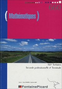 Bruno Chambon et Sandrine Labat - Mathématiques - BEP Tertiaires 2e professionnelle et Tle.