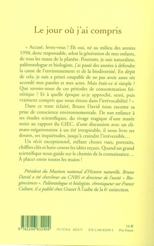 Le jour où j'ai compris. Itinéraire d'une prise de conscience environnementale