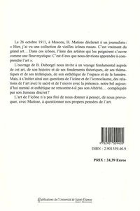 L'Icone. Art Et Pensee De L'Invisible