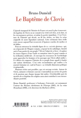 Le baptême de Clovis. 24 décembre 505 ?