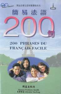 Bruno Duparc et Valérie Rochaix - 200 phrases du français facile. 1 CD audio