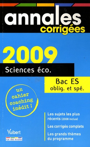 Bruno François - Sciences éco Bac ES.