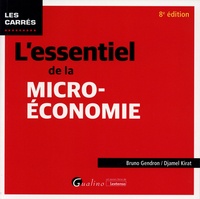 Télécharger des ebooks sur ipod touch L'essentiel de la micro-économie par Bruno Gendron, Djamel Kirat PDB 9782297180603