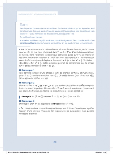 Mathématiques appliquées et informatique. Première année