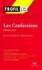 Profil - Rousseau (Jean-Jacques) : Les Confessions (Livres I à IV). analyse littéraire de l'oeuvre