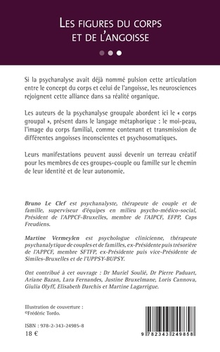 Les figures du corps et de l'angoisse. Cahier n° 3 de l'APPCF-Bruxelles