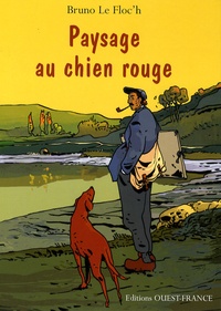 Bruno Le Floc'h - Paysage au chien rouge.