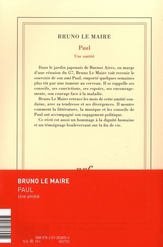 Paul. Une amitié - Occasion