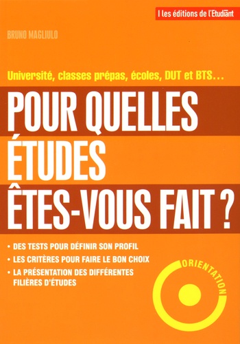 Bruno Magliulo - Pour quelles études êtes-vous fait ?.