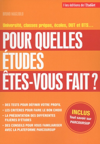 Bruno Magliulo - Pour quelles études êtes-vous fait ?.