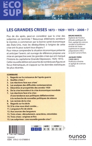 Les grandes crises. 1873-1929-1973-2008-? 11e édition