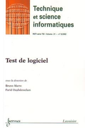Bruno Marre - Test de logiciel.