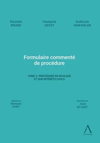 Formulaire commenté de procédure