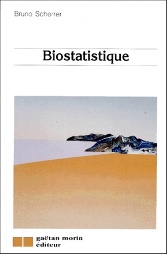 Bruno Scherrer - Biostatistique.