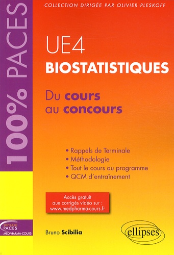 Biostatistiques UE4. Du cours au concours