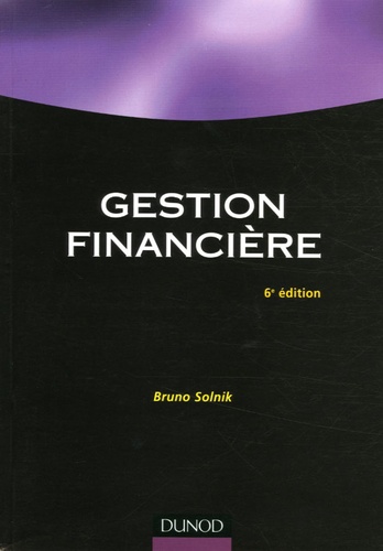 Bruno Solnik - Gestion financière.