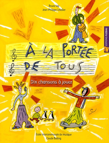 Bruno Vay et Jean-Philippe Letellier - Dix chansons à jouer. 1 CD audio