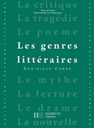 Les Genres littéraires - Edition 1992 - Ebook epub