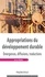 Appropriations du développement durable. Emergences, diffusions, traductions