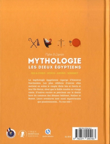 Mythologie les dieux égyptiens. Isis & Osiris, Horus, Anubis, Sekhmet