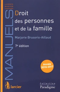 Droit des personnes et de la famille