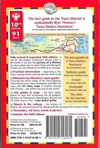 Trans Siberian handbook 10th edition