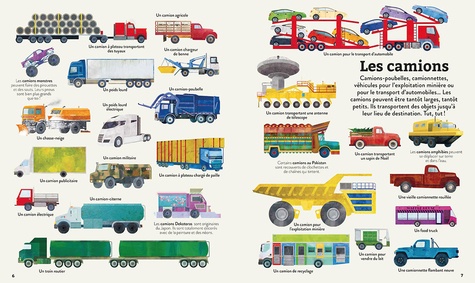 Les camions (et autres objets roulants)