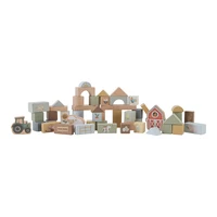 Blocs de construction en bois fsc - little farm