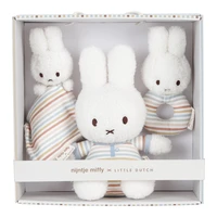Coffret cadeau (peluche, doudou, hochet tissu) - vintage sunny
