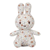 Peluche miffy - vintage flowers - all over 25cm