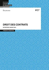 Droit des contrats : entreprise, mandat, bail