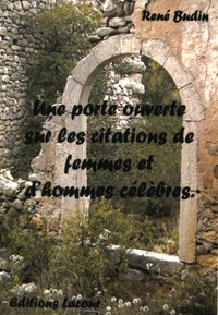 Une porte ouverte sur les citations de femmes et d'hommes célèbres