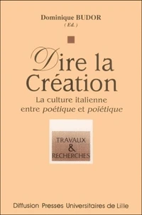 Dire la création