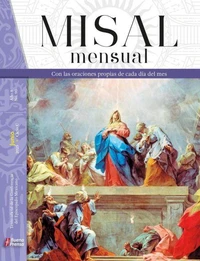 Misal Mensual. Con las oraciones propias de cada día del mes. Junio 2025.