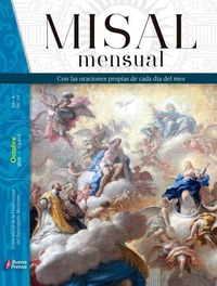 Misal Mensual. Con las oraciones propias de cada día del mes. Octubre 2025.