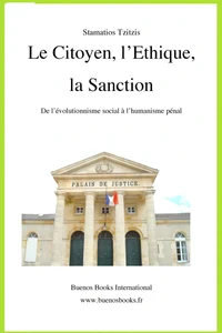Le citoyen, l'éthique, la sanction