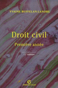 Droit civil 1ère année