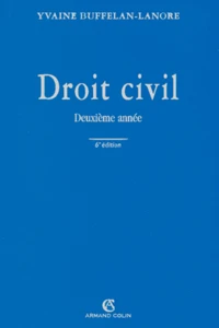 Droit Civil 2eme Annee. 6eme Edition