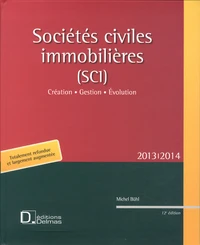 Sociétés civiles immobilières (SCI) 2013