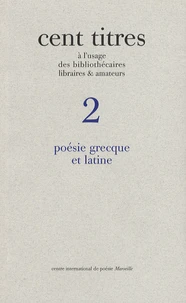 Poésie grecque et latine