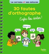 30 fautes d'orthographe