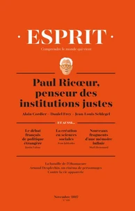 Paul Ricoeur, penseur des institutions justes