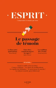 Le passage de témoin