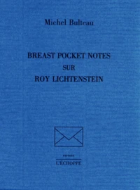 Breast pocket notes sur Roy Lichtenstein