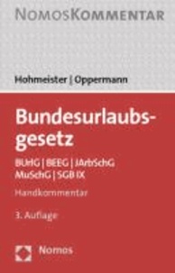 Bundesurlaubsgesetz - BUrlG - BEEG - JArbSchG - MuSchG - SGB IX.