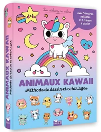 Méthode de dessin et coloriages - Animaux kawaii
