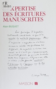  Buquet - L'expertise des écritures manuscrites.