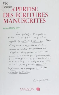 L'expertise des écritures manuscrites