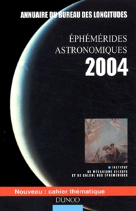 Bureau des longitudes - Ephémérides astronomiques - Annuaire du bureau des longitudes.