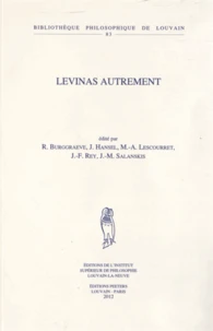 Levinas autrement